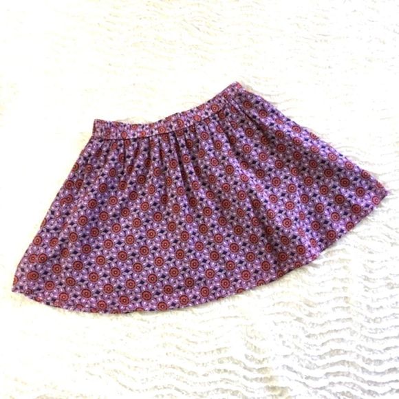 FOSSIL FLORAL FLIRTY MUSLIN SKIRT - Picture 2 of 7